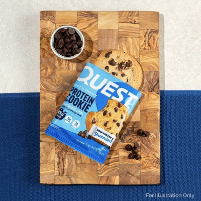 Quest Nutrition 15g Protein Cookie - Chocolate Chip Cookie - 8ct