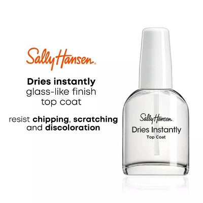 Sally Hansen Nail Treatment  45114 Dries Instantly - Top Coat - 0.45 fl oz