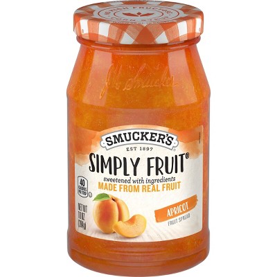 Smucker's Simply Fruit Apricot Fruit Spread - 10oz