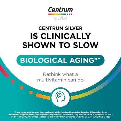 Centrum Silver Men 50+ Multivitamin Dietary Supplement Tablets
