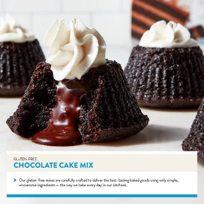 King Arthur Gluten Free Chocolate Cake Mix - 22oz