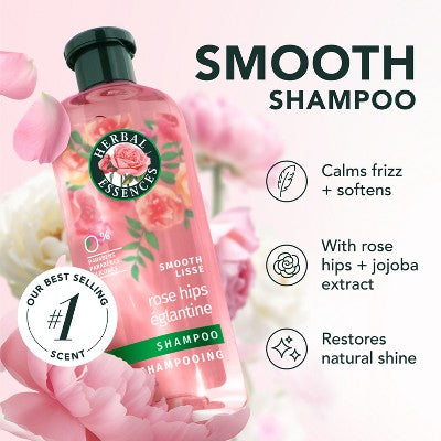 Herbal Essences Smooth Shampoo with Rose Hips & Jojoba Extracts