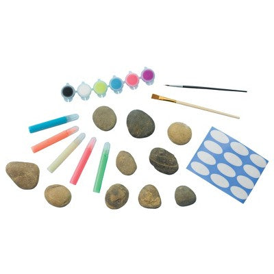 Creativity for Kids Glow in the Dark Rock Painting Kit: DIY Art for Kids Activities, Painted Rock Kits, Ages 6+