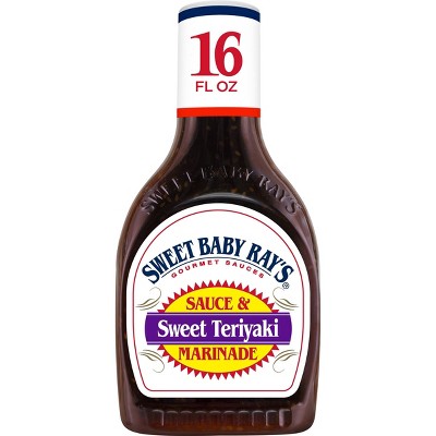 Sweet Baby Ray's Sweet Teriyaki Marinade & Wing Sauce - 16floz