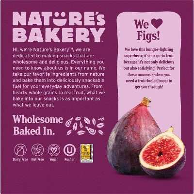 Nature's Bakery Fig Bar - 12oz/6ct