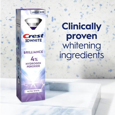 Crest 3D White Professional Ultra Whitening Toothpaste - 3.8oz