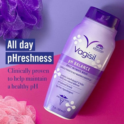 Vagisil pH Balanced Daily Intimate Feminine Wash for Women - 12oz