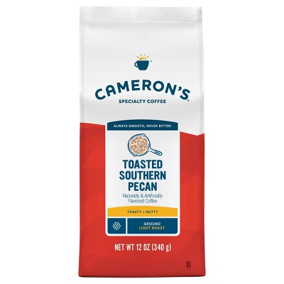 Cameron's Toasted Southern Pecan Light Roast Ground Coffee - 12oz