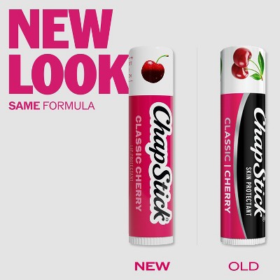 Chapstick Classic Lip Balm - Cherry - 3ct/0.45oz