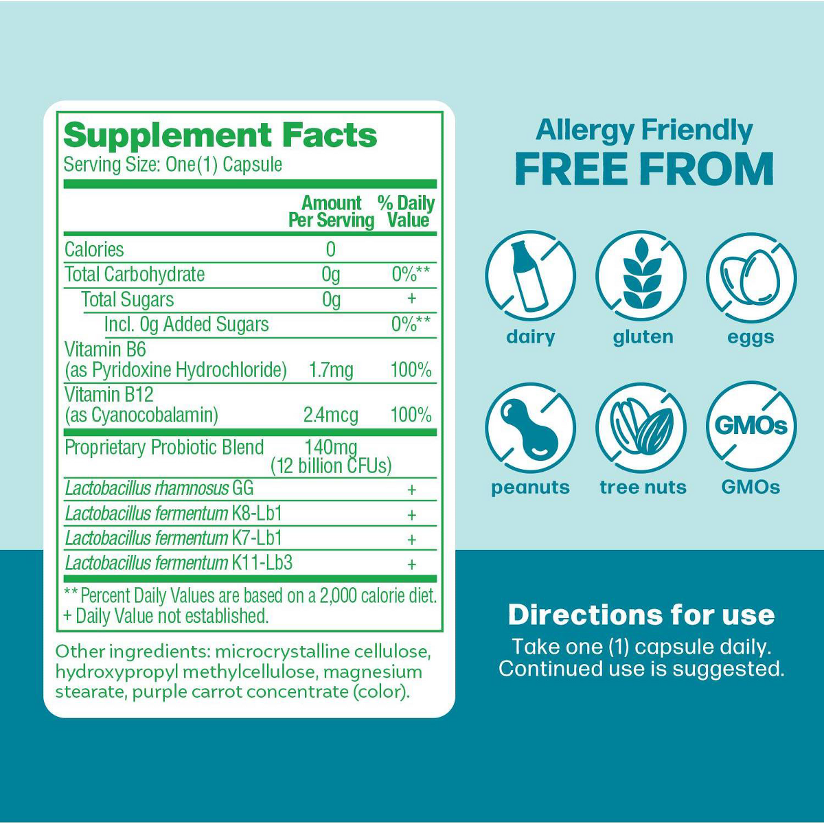 Culturelle Metabolism + Weight Management Slimbiotics Capsules, 30ct