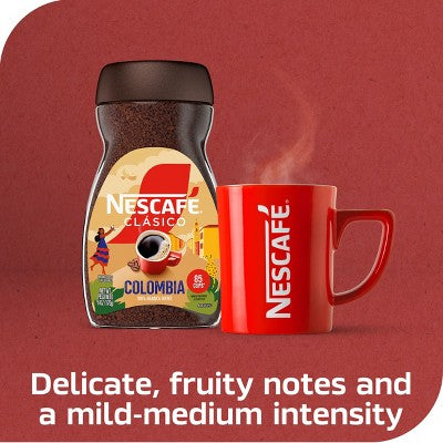 Nescafe Clasico Origin Medium Roast Colombia Coffee - 6oz: Arabica Beans, Limited Ingredients