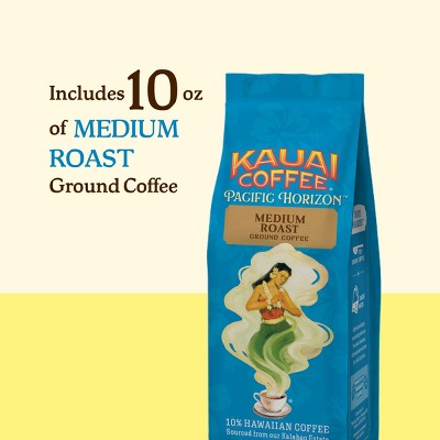 Kauai Coffee Koloa Estate Medium Roast Ground Coffee - 10oz