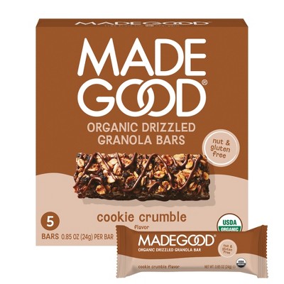 MadeGood Chocolate Dipped Granola Bar Cookie Crumble - 4.2oz