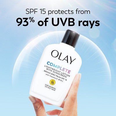Olay Complete Lotion Moisturizer with Sunscreen - SPF 15 - 6 fl oz