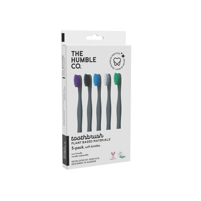The Humble Co. Plant Based Toothbrush - 5ct - Soft