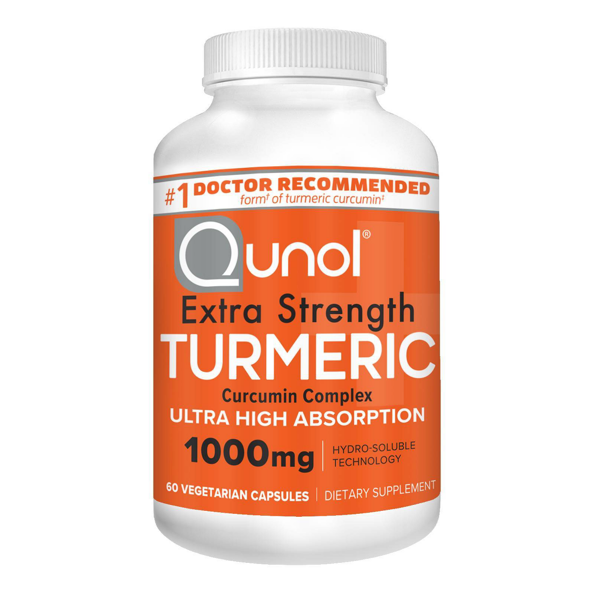 Qunol Extra Strength Turmeric 1000mg Capsules, 60ct