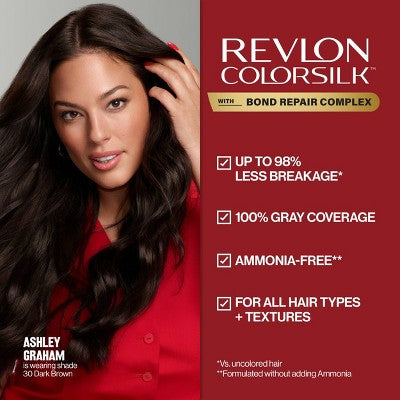 Revlon ColorSilk Permanent Hair Color with Bond Repair Complex - Reds/Auburns