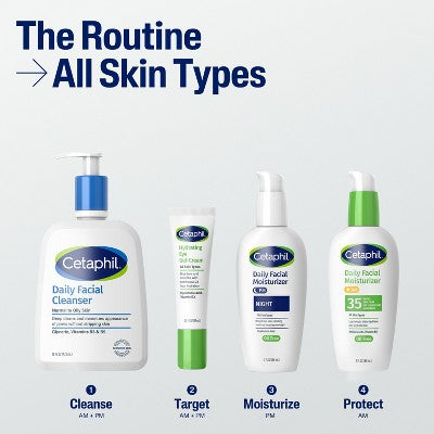 Cetaphil Daily Face Moisturizer Sunscreen Lotion - SPF 35 - Travel Size - 3 fl oz