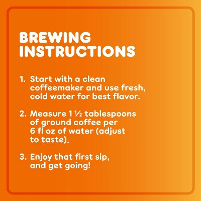 Dunkin' Hazelnut Flavored Medium Roast Ground Coffee – 12oz: Arabica Beans