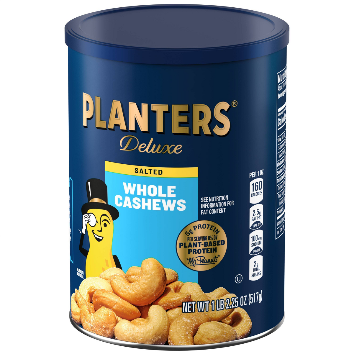 Planters Deluxe Salted Whole Cashews - 18.25oz