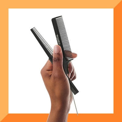 Cantu Style Part & Twist Comb Set - 2ct