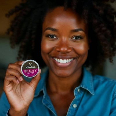 VitaCup Beauty Collagen Coffee Pods w/ Biotin for Hair, Skin & Nails Medium Dark Roast - 32ct