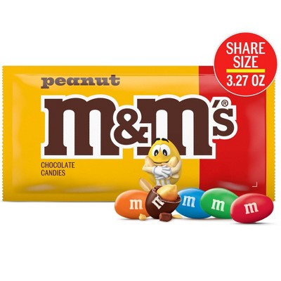 M&M's Peanut Halloween Chocolate Candy - 3.27oz