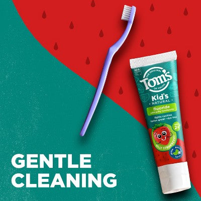 Tom's of Maine Kids' Anticavity Fluoride Natural Toothpaste - Silly Strawberry - 5.1oz