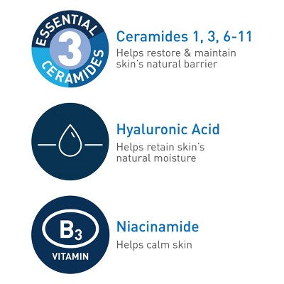 CeraVe PM Moisturizing Lotion, Night Cream for All Skin Types - 3 fl oz‚Äã‚Äã
