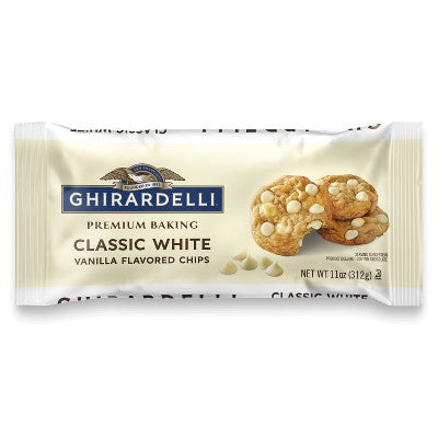 GHIRARDELLI Premium Baking Classic White Chips - 11oz