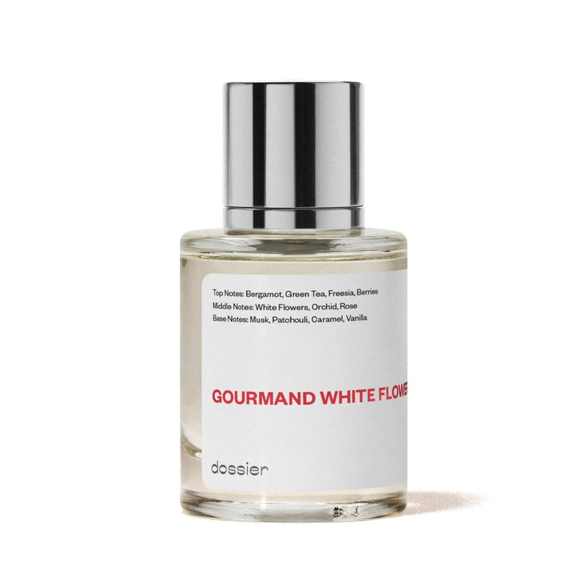 Dossier Women's Perfume, Sweet & Sexy Gourmand Floral, 50ml - Gourmand White Flower