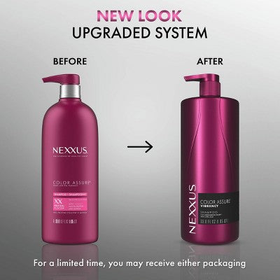 Nexxus Color Assure Shampoo for Color-Treated Hair with Elastin Protein and Quinoa - Sulfate Free - 33.8 fl oz