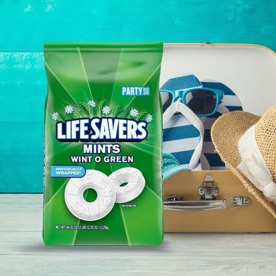 Life Savers Wint-O-Green Mints Hard Candy Breath Mints - 44.93oz