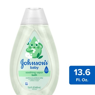 Johnson's Baby Vapor Bath, Soothing Aromas to Relax and Comfort Babies, Hypoallergenic - 13.6oz
