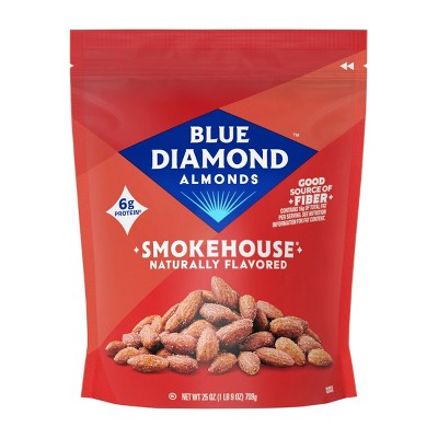 Blue Diamond Smokehouse Almonds - 25oz: Roasted