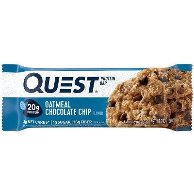 Quest Nutrition NutritionProtein Bar - Oatmeal Chocolate Chip - 4ct