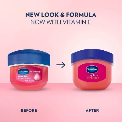 Vaseline Lip Therapy Fragrance free Rosy Lips Twin Pack - 2ct/0.5oz