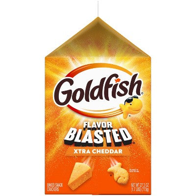 Pepperidge Farm Goldfish Flavor Blasted Extra Cheddar Snack Crackers