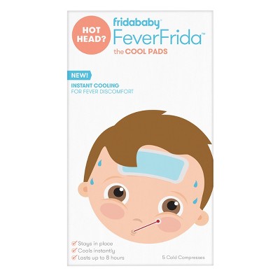 Frida Baby FeverFrida Cool Pads: Forehead Application, Ice & Heat Packs, 5 Count