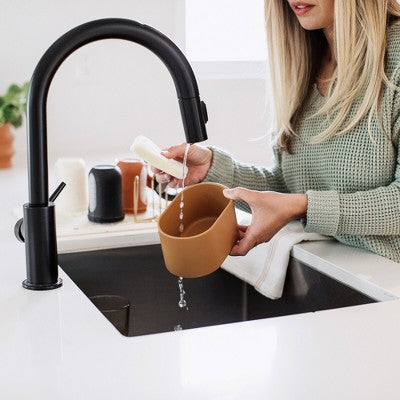 Boon ARC Silicone Bottle Drying Rack: Freestanding, Countertop, Polypropylene