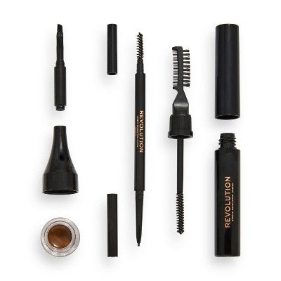 Makeup Revolution Ultra Brow Builder Kit - 0.017oz