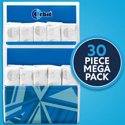 Orbit Gum Sugar-Free Peppermint Chewing Gum - 30ct