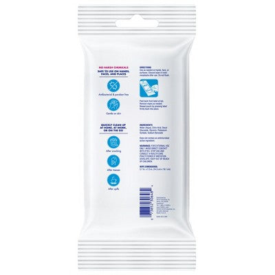 Purell Clean & Go Wipes - Trial Size - 20ct