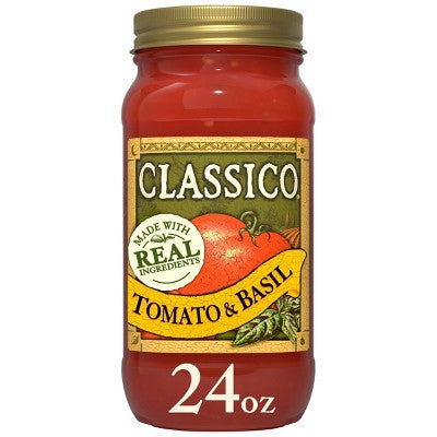 Classico Tomato and Basil Pasta Sauce - 24oz