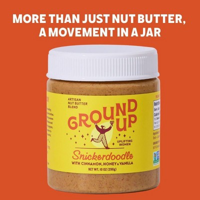 Ground Up Snickerdoodle Almond & Cashew Butter - 10oz
