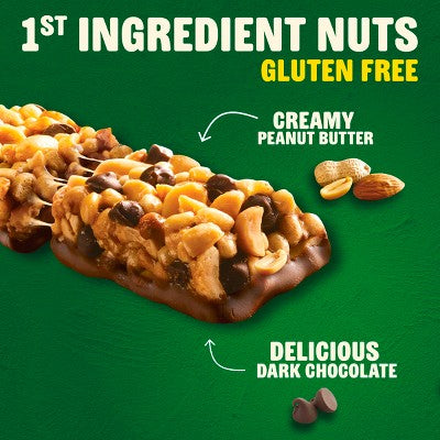 Nature Valley Peanut Butter Dark Chocolate Protein Chewy Bars - 14.2oz - 10ct: Gluten-Free, 10g Protein