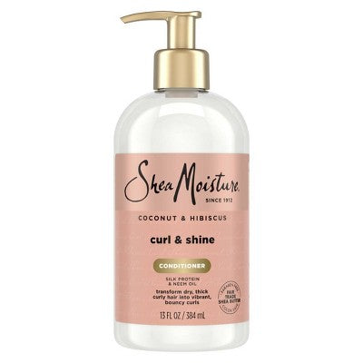 SheaMoisture Coconut & Hibiscus Curl & Shine Conditioner For Thick Curly Hair