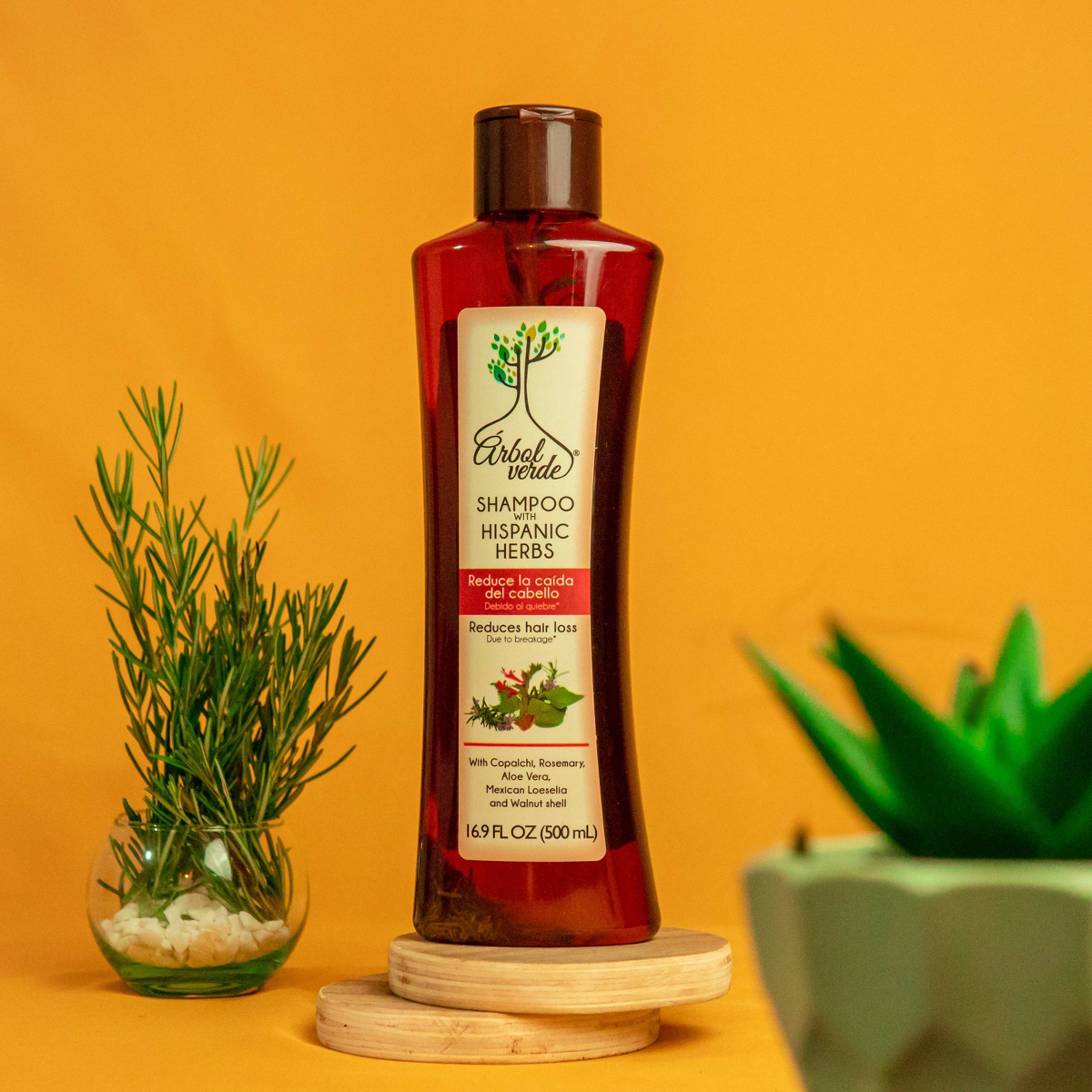 Arbol Verde Shampoo de Hierbas para la Caida del Cabello 16.9 fl oz
