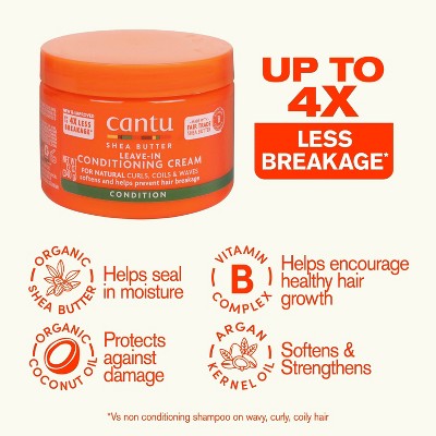 Cantu Shea Butter  Leave-In Conditioning Repair Hair Cream - 12 fl oz