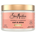SheaMoisture Coconut & Hibiscus Curl & Shine Hair Mask For Naturally Curly Hair - 11.5oz